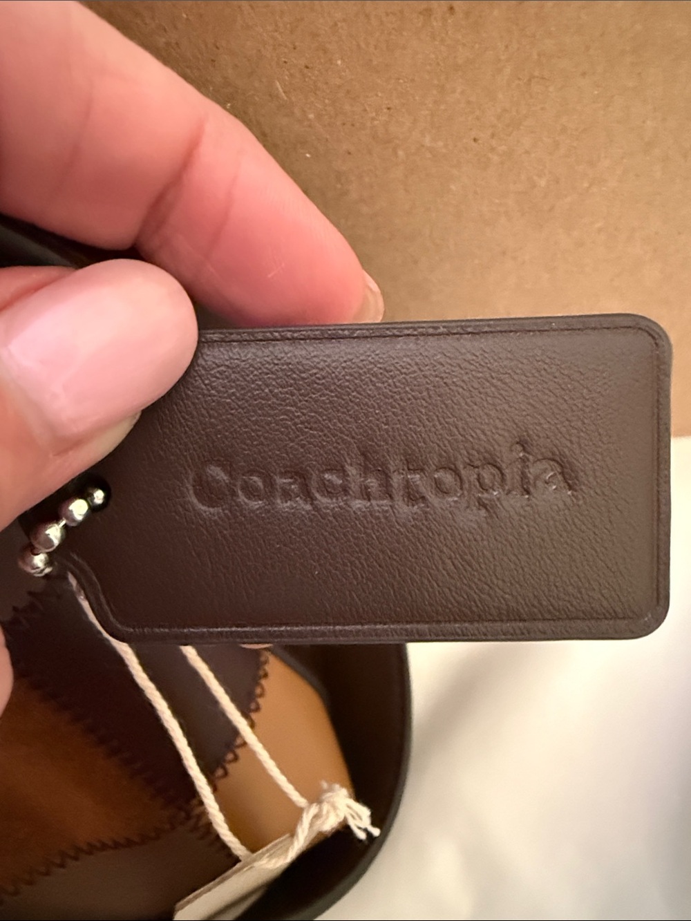 🤎Coach NWT Coachtopia Alter Ego Small Slouchy Shoulder Bag in Patchwork Leather - Picture 10 of 12